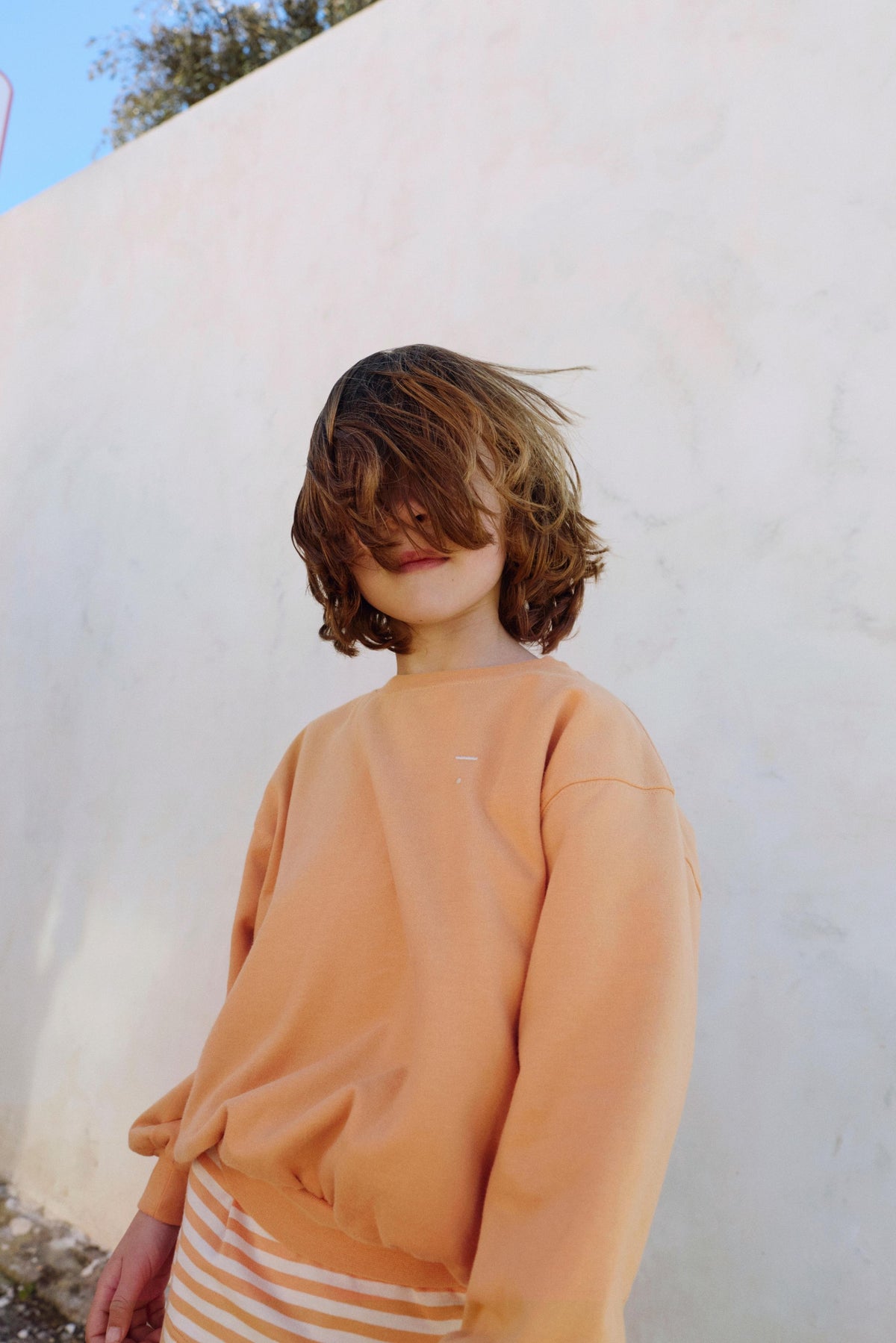 Dropped Shoulder Sweater | Melon