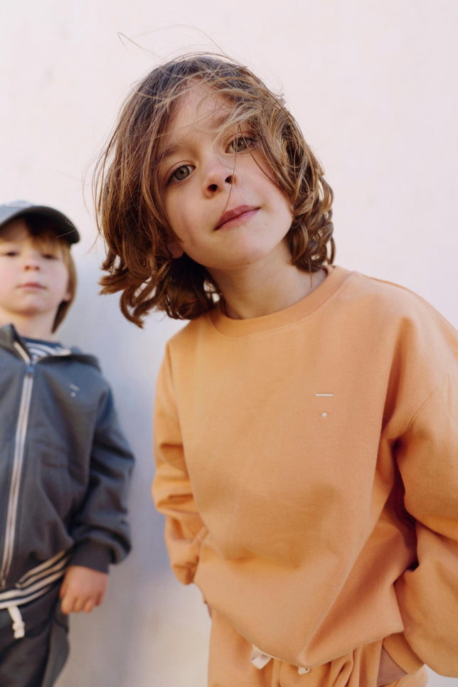 Dropped Shoulder Sweater | Melon