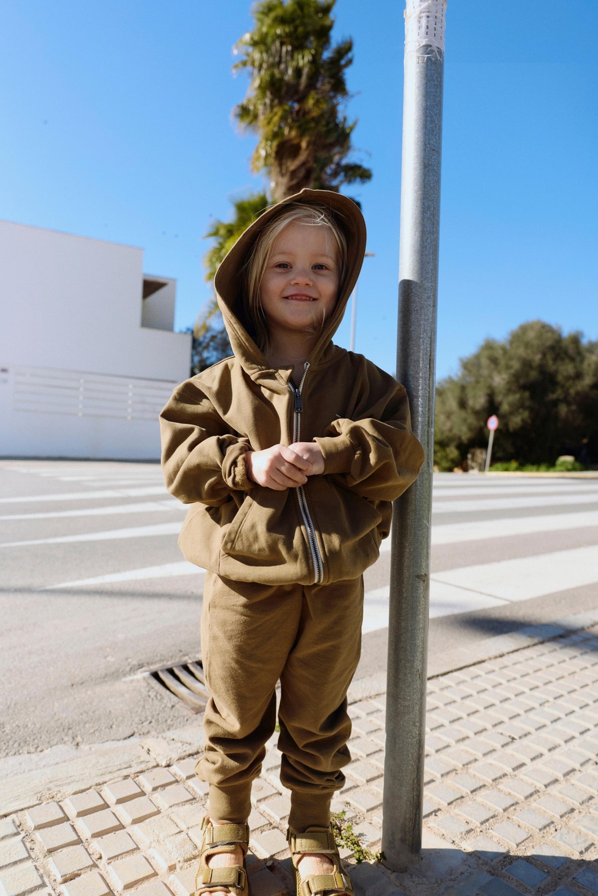 Hooded Cardigan with Zip | Woody