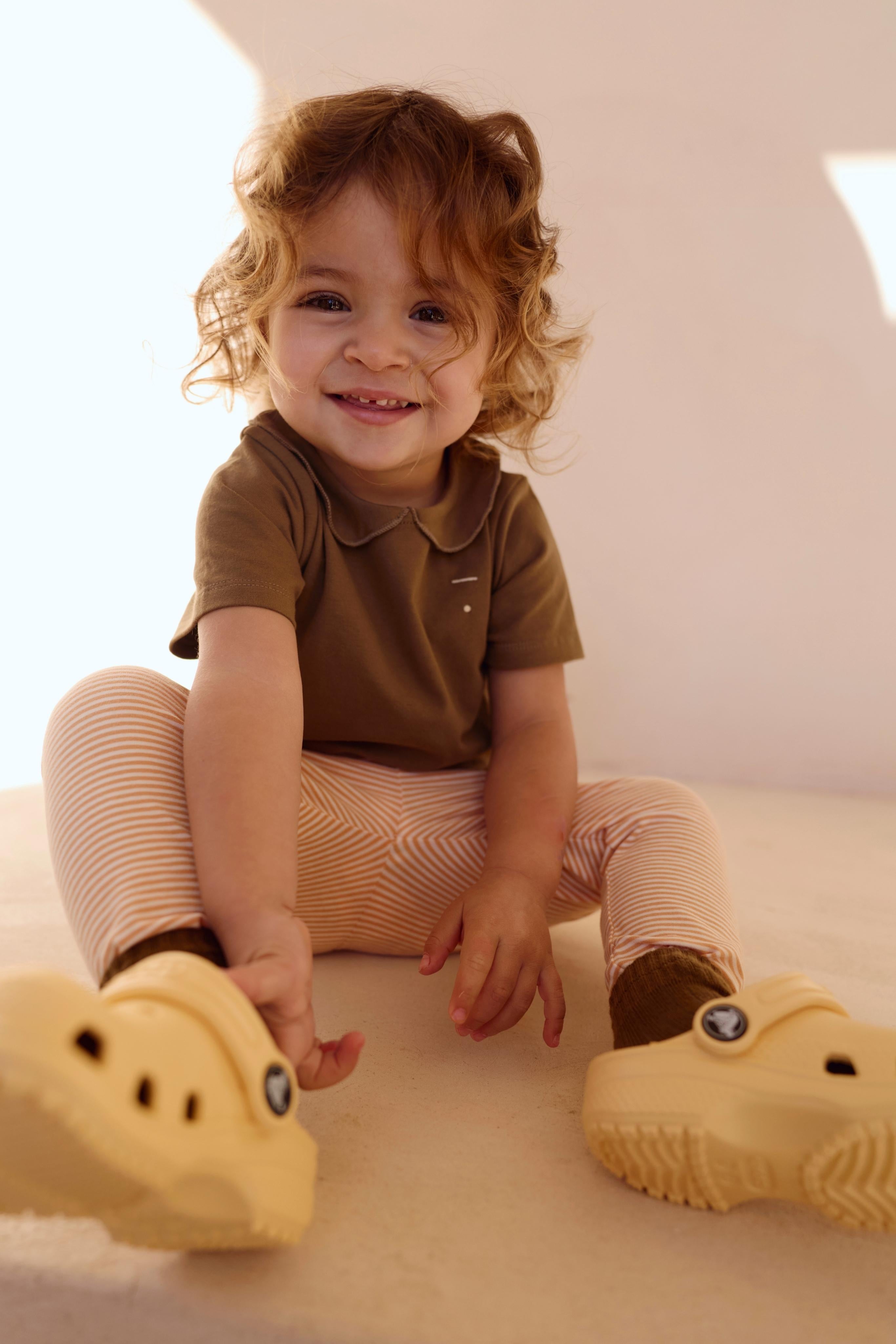 Babyshirt mit Kragen | Woody