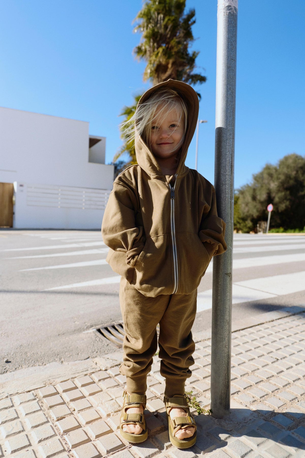 Hooded Cardigan with Zip | Woody