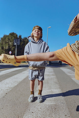 Hoodie Kids | Stone Gray