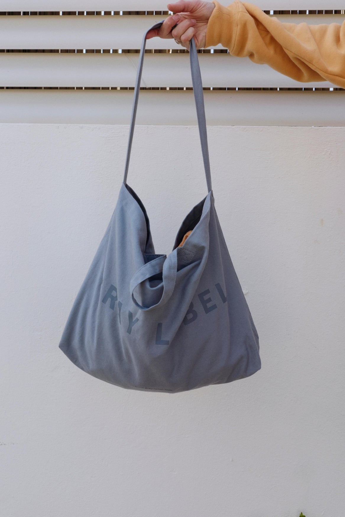 Canvas Shopper | Stone Gray