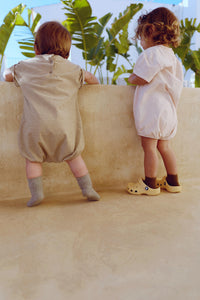 Boxpakje met Korte Mouwen | Woody - Cream