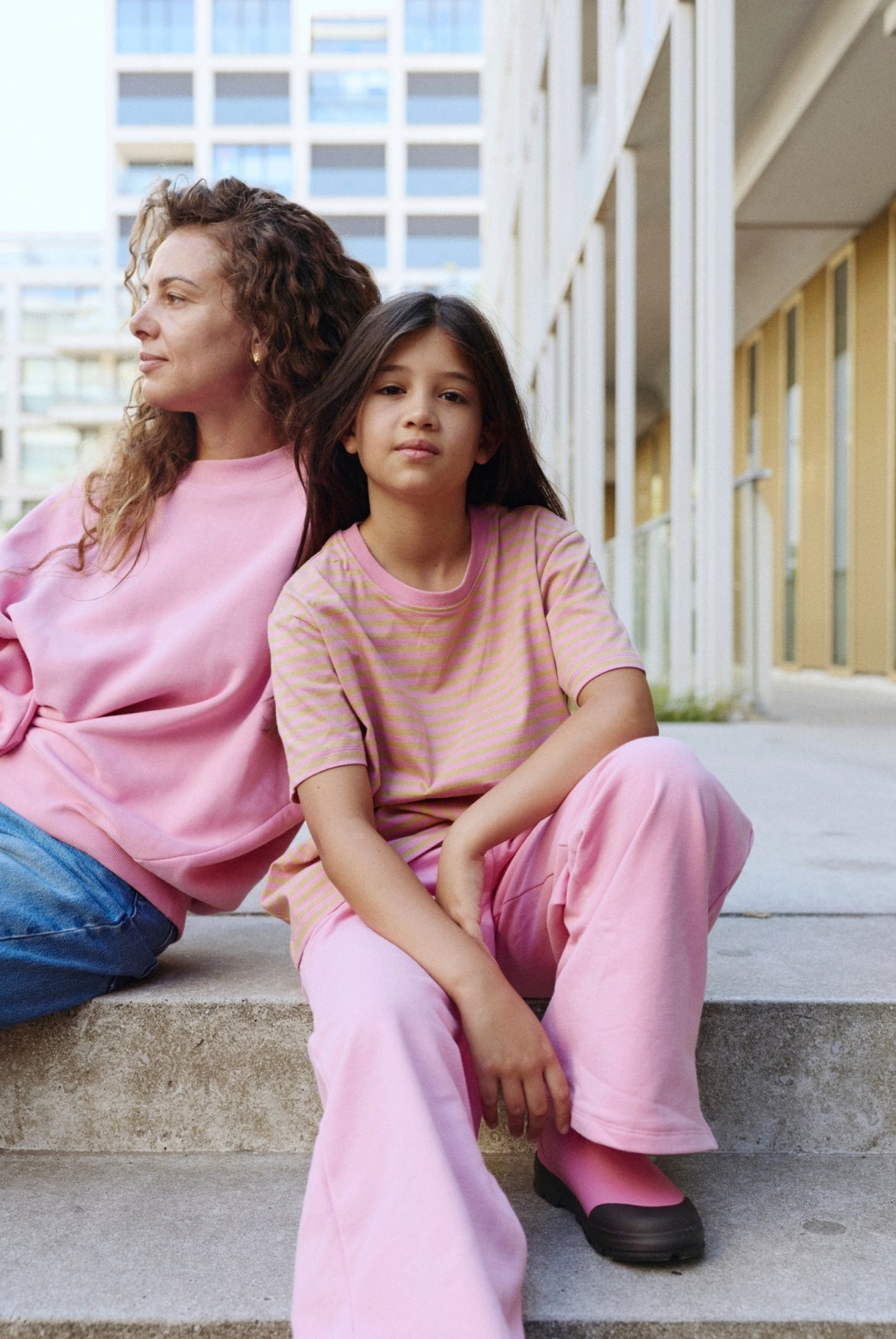 Oversized Tee | Bubblegum - Cookie