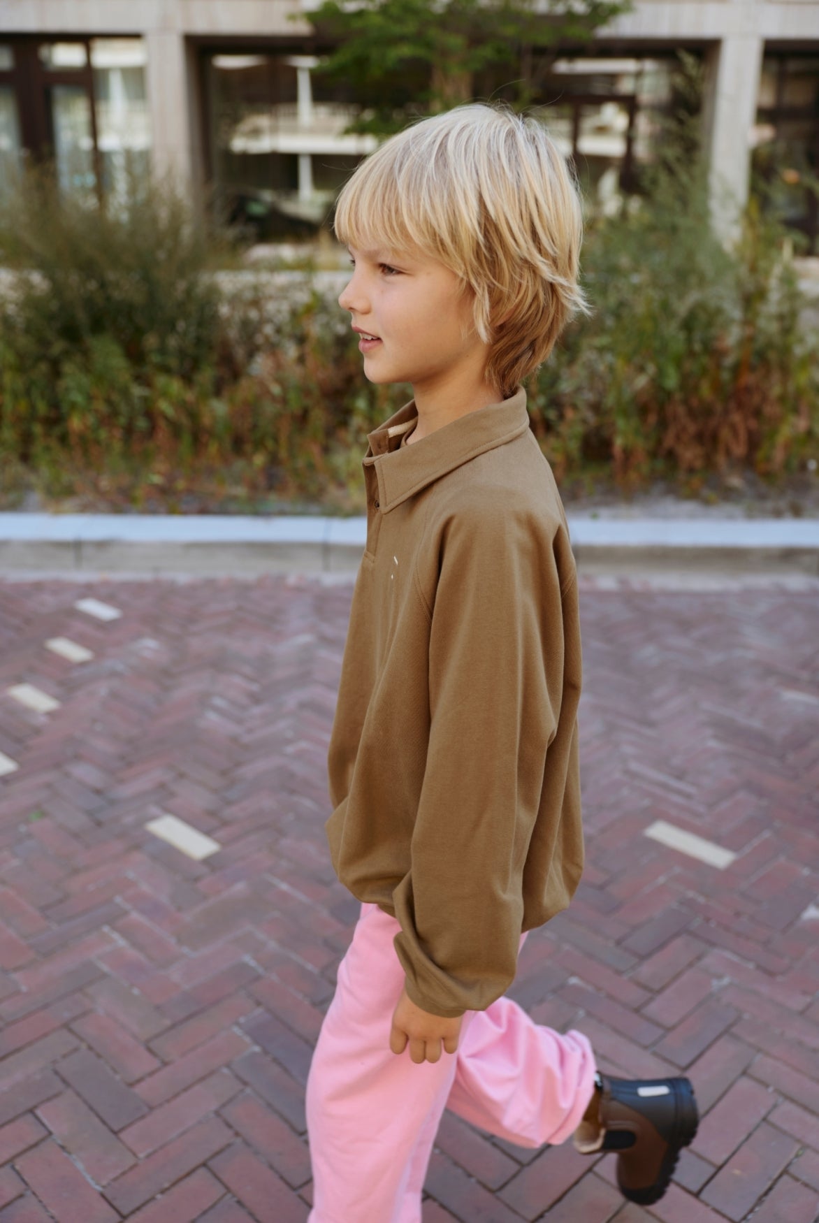 Polo Sweatshirt | Woody