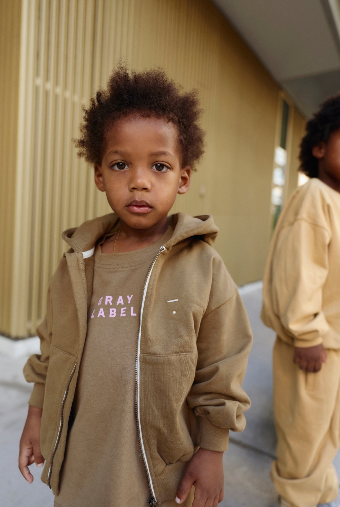 Hooded Cardigan with Zip | Woody