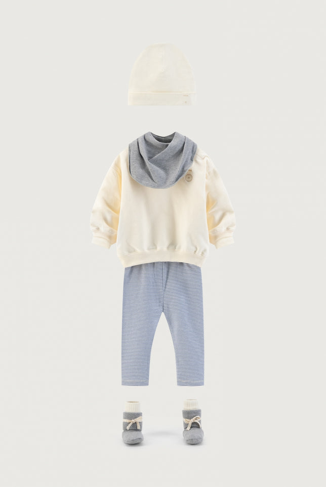 Baby Bib | Gray Melange