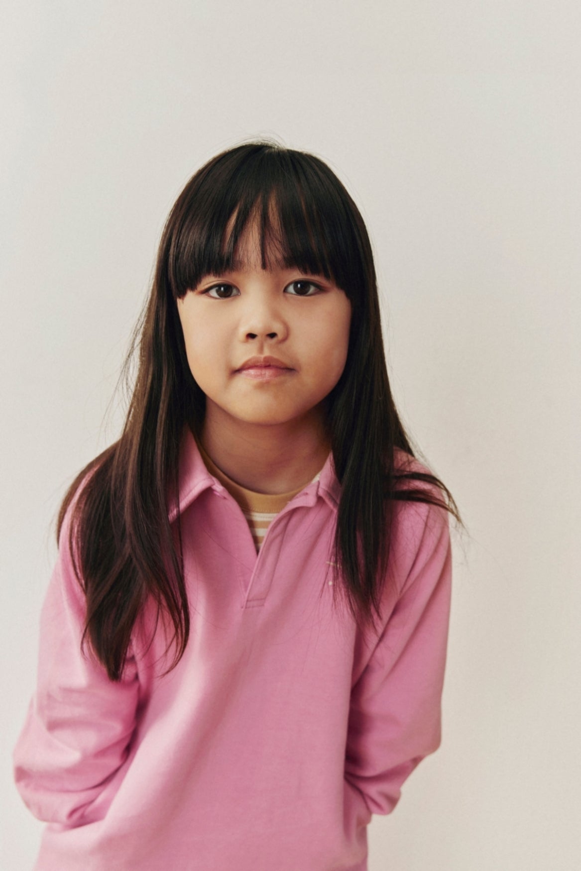 Polo Sweatshirt | Bubblegum