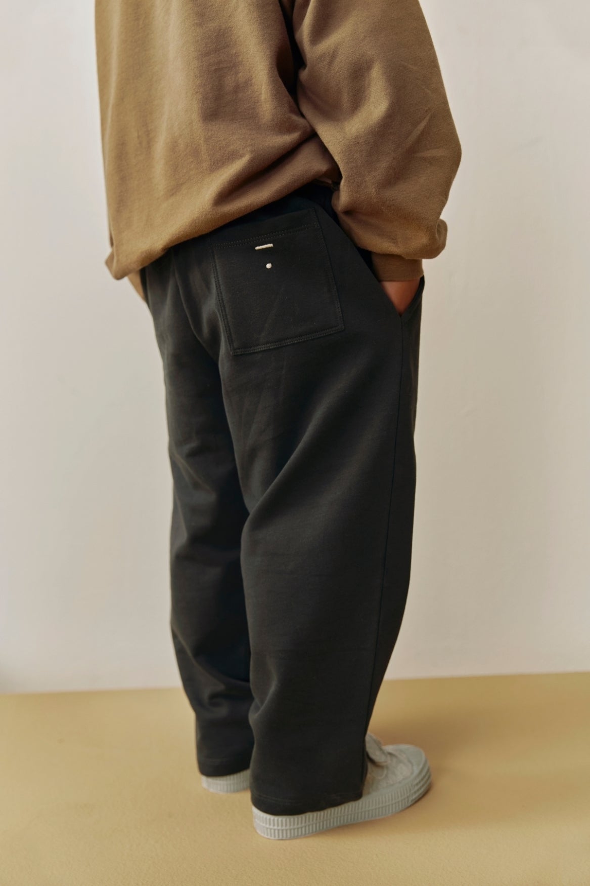 Baggy Oversized Trousers | Pirate Black