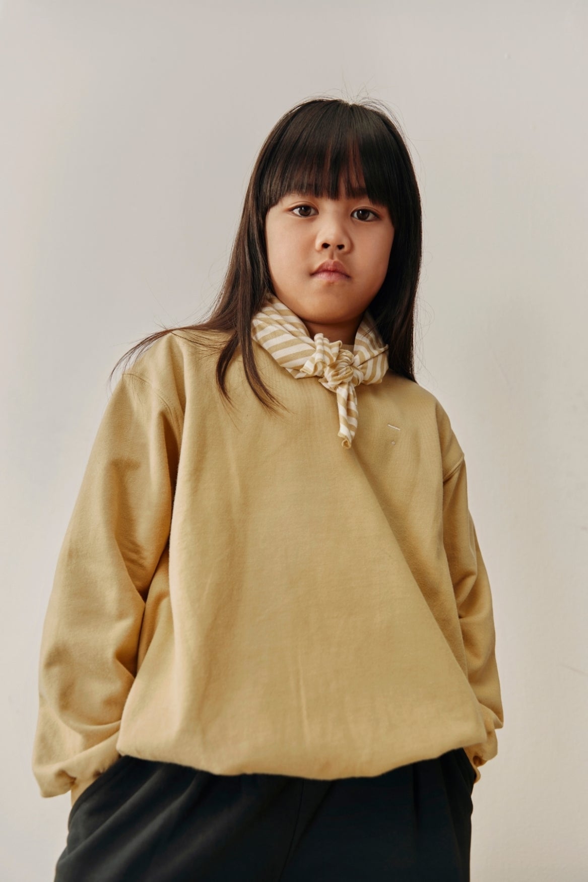 Dropped Shoulder Sweater | Cookie