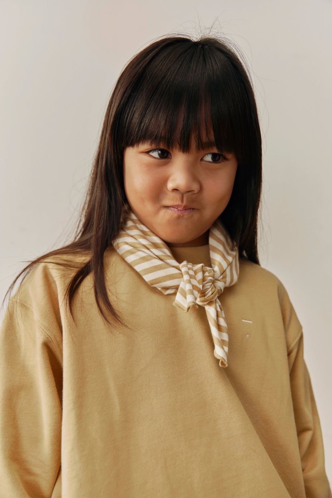 Dropped Shoulder Sweater | Cookie
