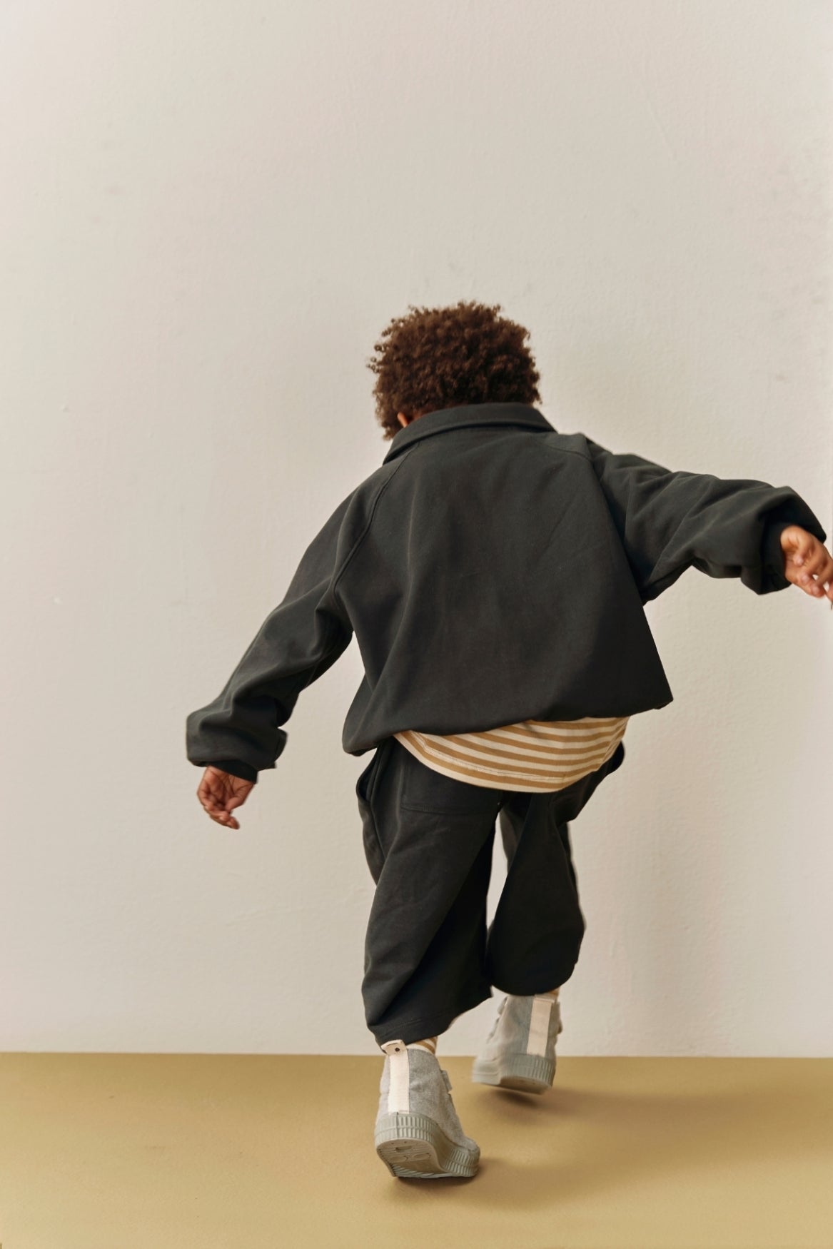 Polo Sweatshirt | Pirate Black