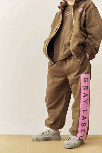 Logo Track Pants | Woody - Bubblegum
