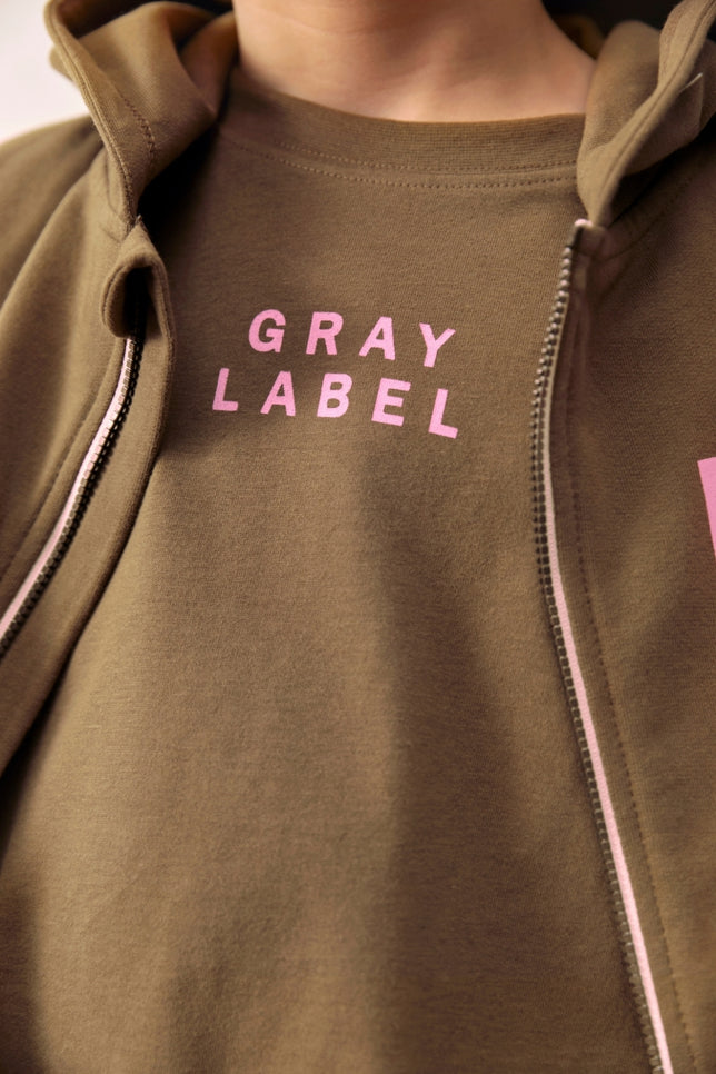 Logo Oversized Tee | Woody - Bubblegum