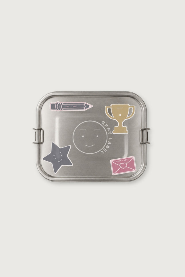 Gray Label Lunchbox | Color Not Applicable
