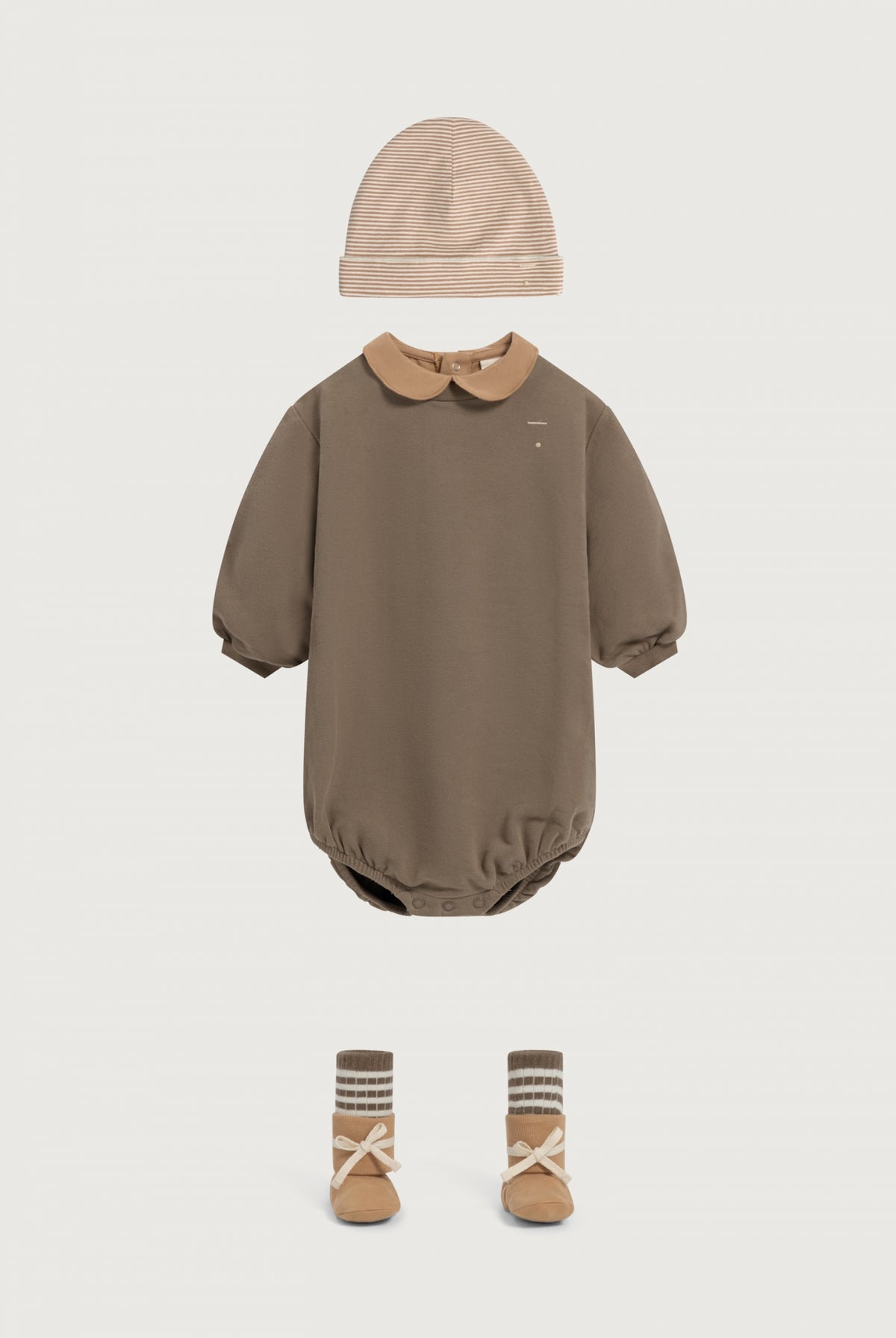 Baby Sweat Romper | Brownie