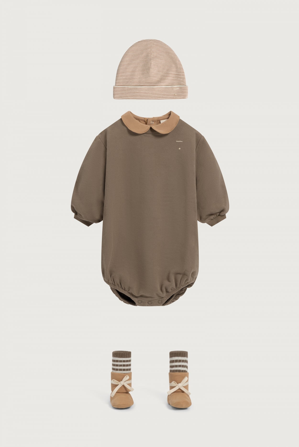 Baby Sweat Romper | Brownie