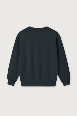Dropped Shoulder Sweater | Pirate Black