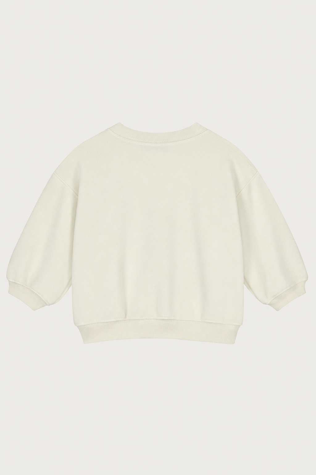 Baby Dropped Shoulder Sweater | Cream