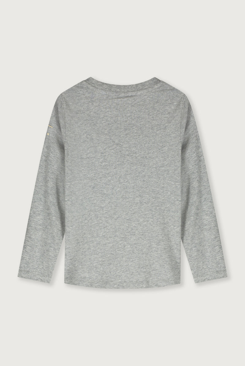 L/S Tee | Grey Melange