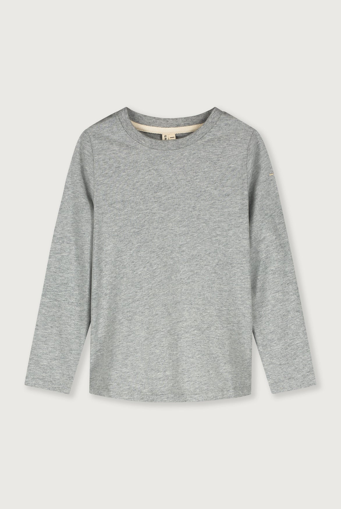 T-shirt met lange mouwen | Grey Melange