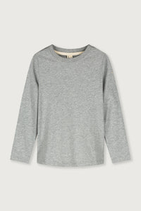 T-shirt met lange mouwen | Grey Melange