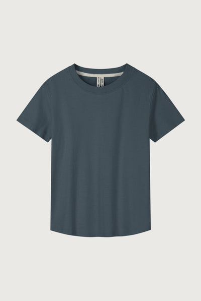 Oversized Tee | Blue Gray