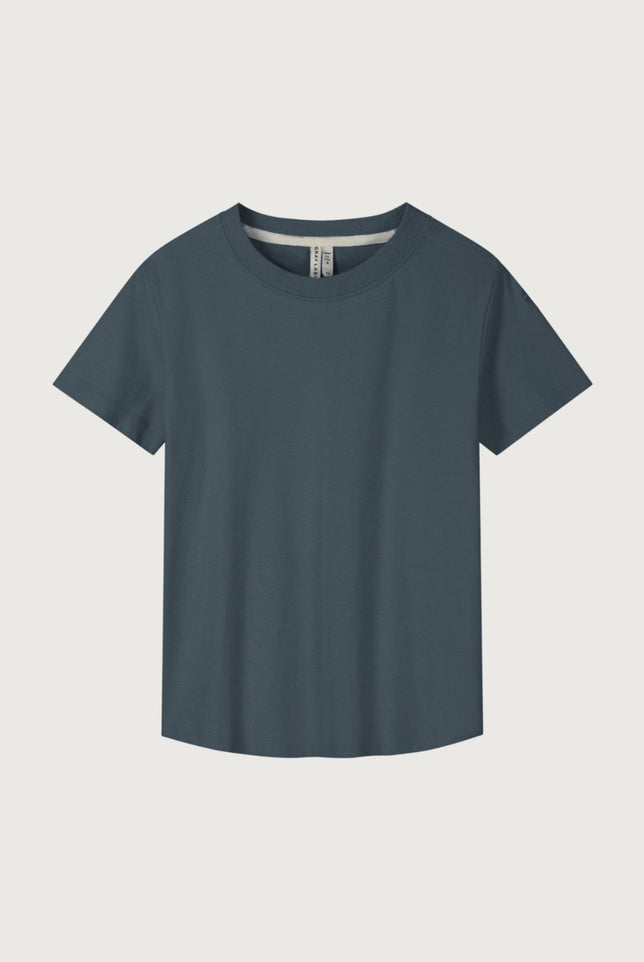 Übergroßes T-Shirt | Blue Gray