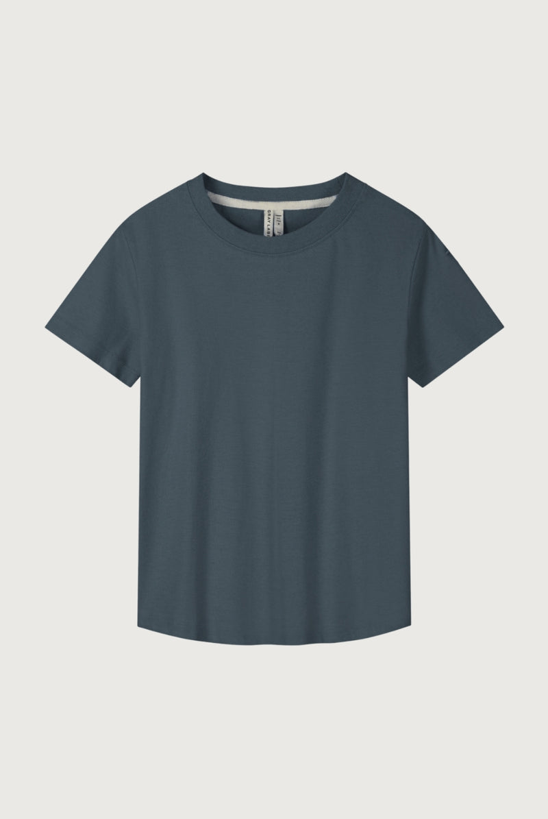 Oversized Tee | Blue Grey