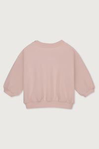 Baby Dropped-Shoulder-Pulli | Faded Pink