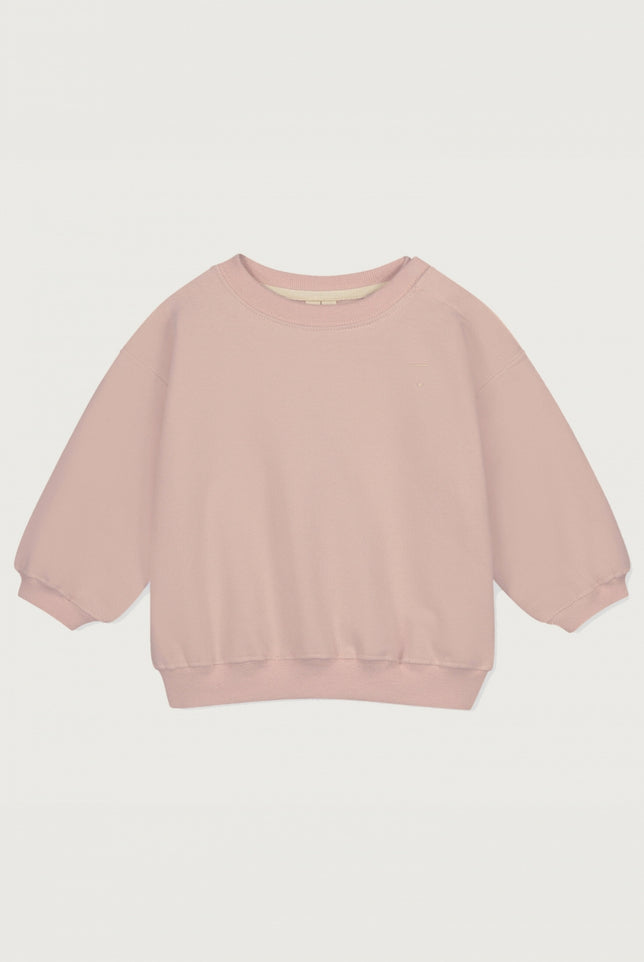 Baby Dropped Shoulder Sweater | Faded Pink