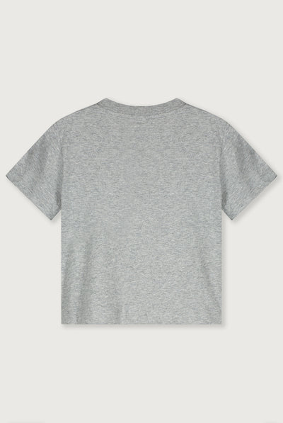 Oversized Tee | Gray Melange