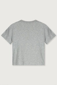 Oversized Tee | Grey Melange