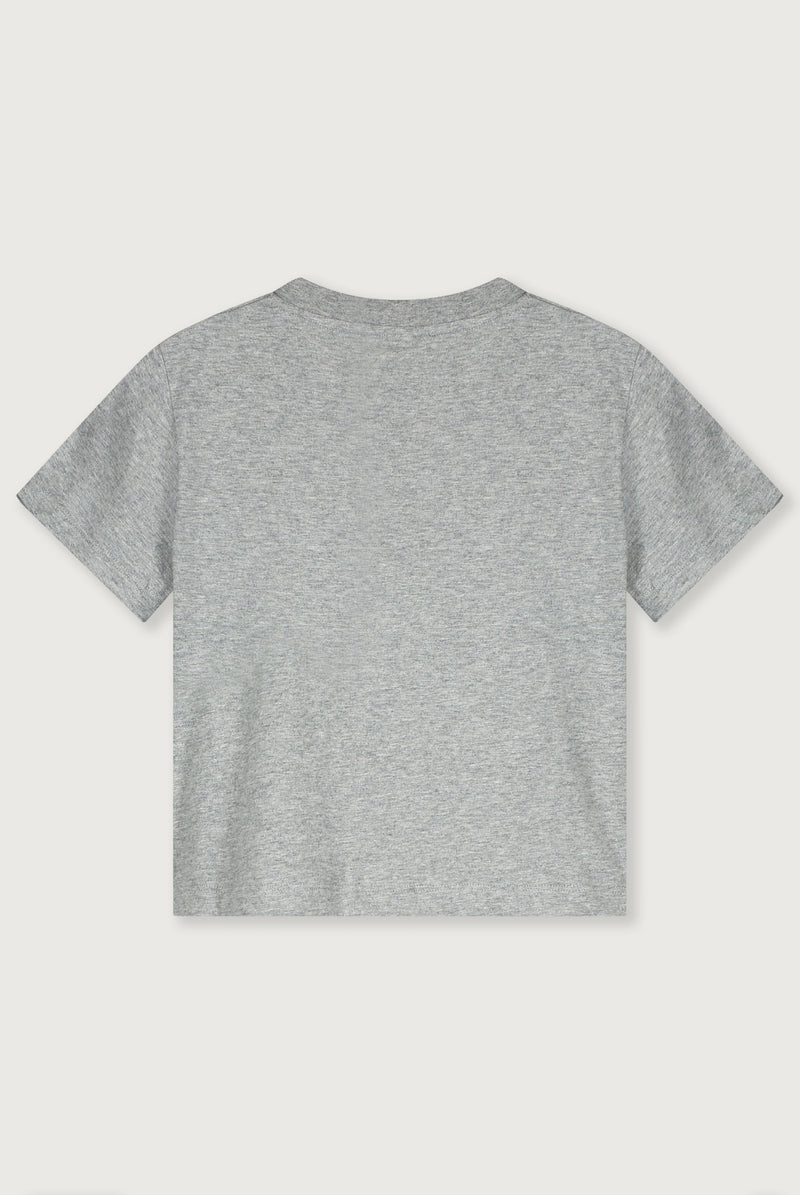 Oversized Tee | Grey Melange