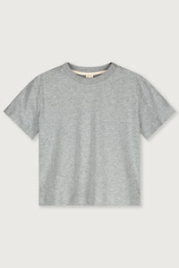 Oversized Tee | Grey Melange