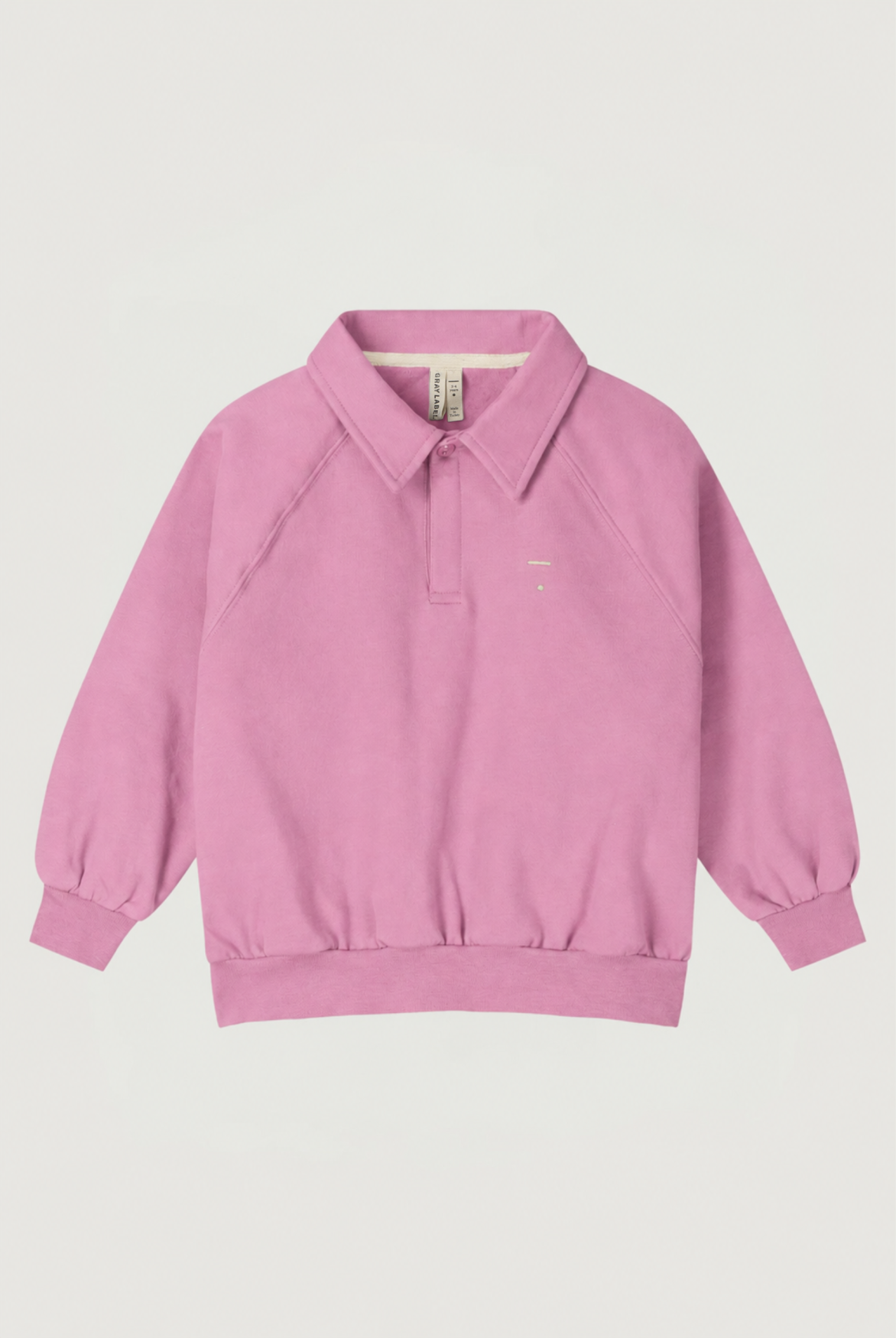Polo Sweatshirt | Bubblegum