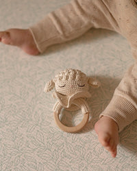 Lamb the Teething Ring | Cream