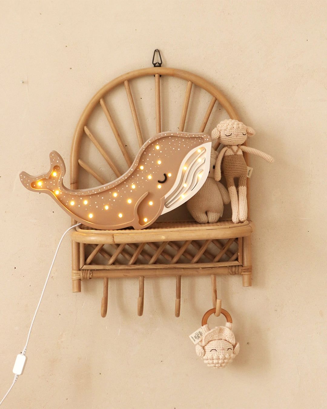 Lamb the Teething Ring | Cream