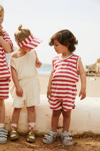 POP Terry Cap | Cherry - Cream