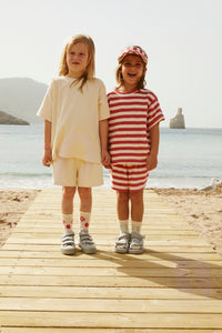 POP Terry Cap | Cherry - Cream