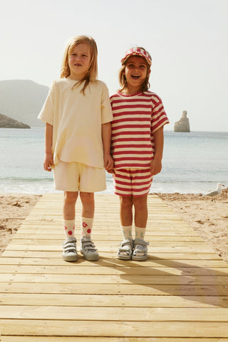 POP Terry Cap | Cherry - Cream