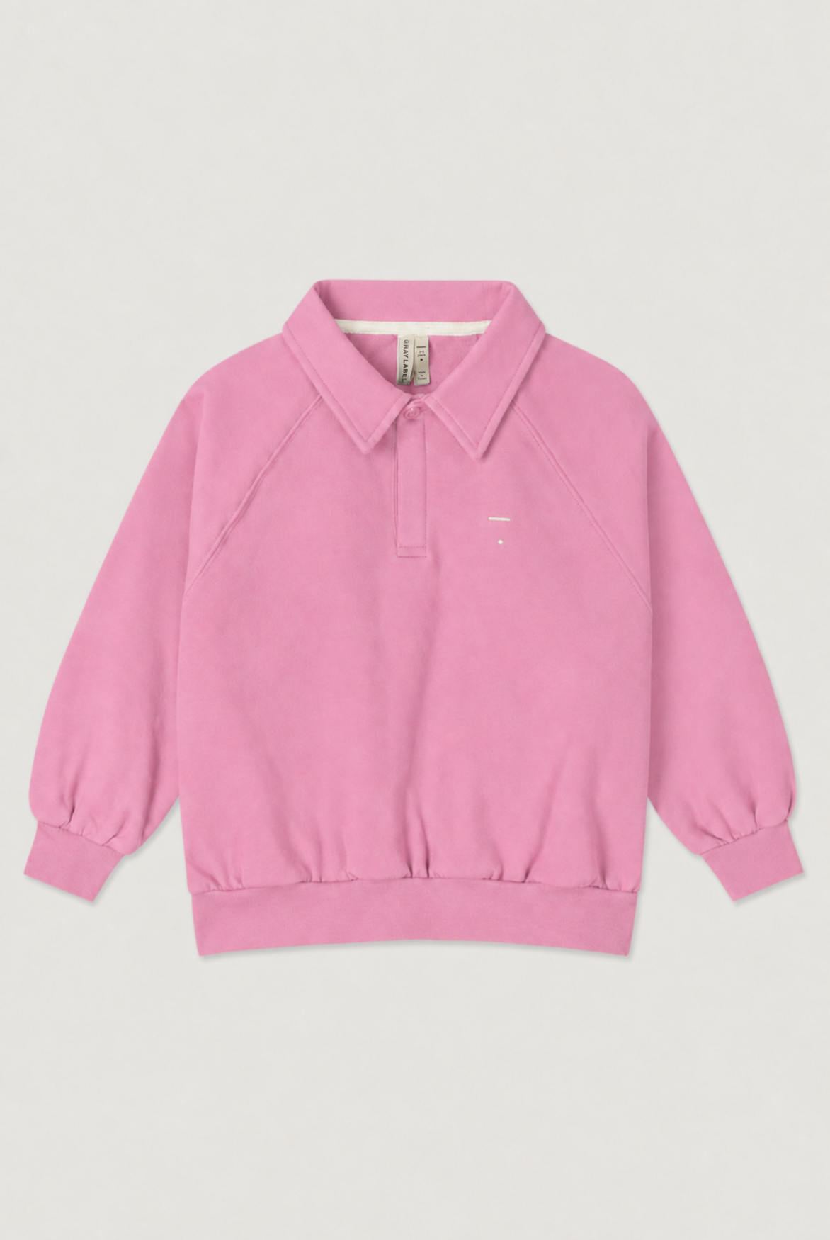 Polo Sweatshirt | Bubblegum