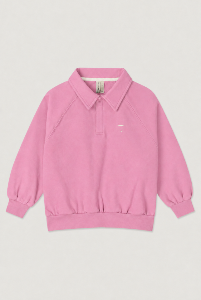 Polo Sweatshirt | Bubblegum