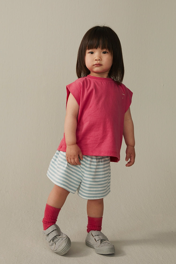 Ribbed Socks 2-Pack | Cherry - Cream
