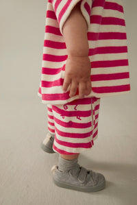 POP Terry Shorts | Cherry - Cream