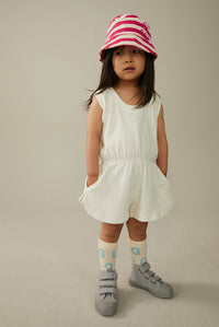 POP Terry Sleeveless Suit | Cream