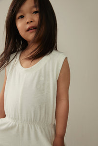 POP Terry Sleeveless Suit | Cream