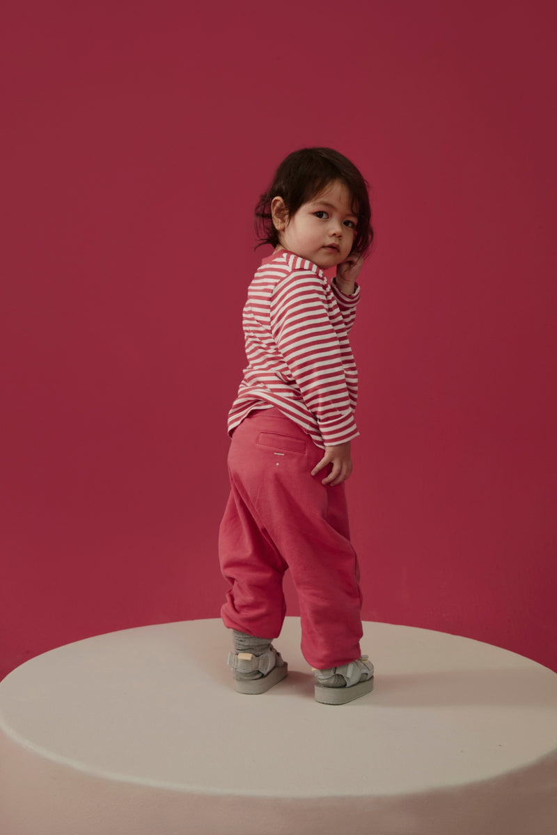 Baby Track Pants | Cherry