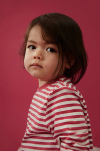 L/S Tee | Cherry - Off White